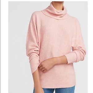 Express: Cozy Thermal Wedge Neck Sweater